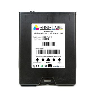 5er Set Tintenkartuschen Schwarz Afinia L801 plus